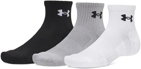 Under Armour Unisex Performance Cotton Quarter Socks 3 Pack in Saudi Arabia