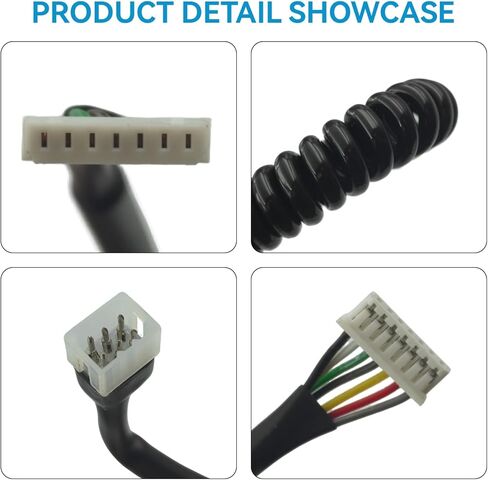 6-Pin Snow Plow Controller Cord 96437, for Western Fisher Handheld Snow Plow Control Cord Replaces# 56462 72556 in Kuwait