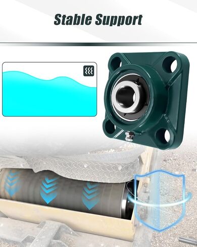 محمل شفة 5/8 بوصة، تجويف 0.625 متوافق مع Fisher Western 68662 SnowEx D6512 SaltDogg 0208430 3003032 in Kuwait