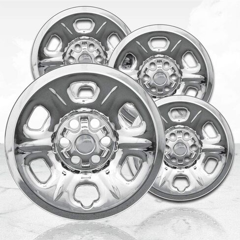 Upgrade Your Auto 15" Chrome Wheel Skins (Set of 4) for Nissan Frontier 2005-2021 in Saudi Arabia