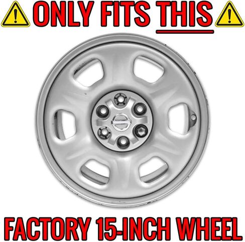 Upgrade Your Auto 15" Chrome Wheel Skins (Set of 4) for Nissan Frontier 2005-2021 in Saudi Arabia