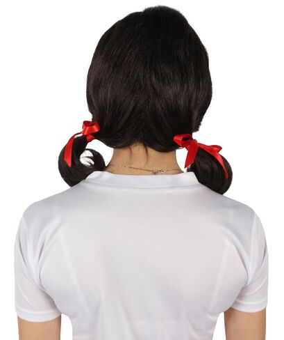 Adult Women’s Island Sitcom Pigtail Wig, Flame-retardant Synthetic Fiber - Brown in Saudi Arabia