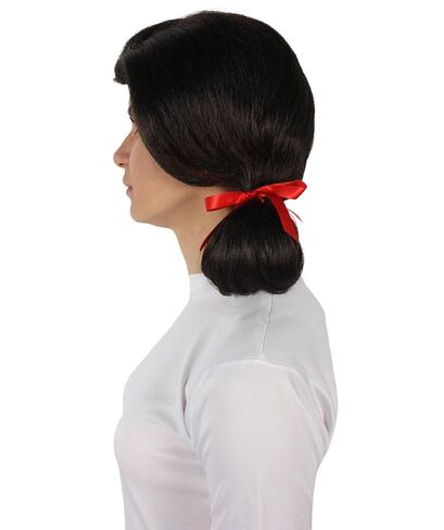 Adult Women’s Island Sitcom Pigtail Wig, Flame-retardant Synthetic Fiber - Brown in Saudi Arabia
