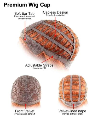 Adult Women’s Island Sitcom Pigtail Wig, Flame-retardant Synthetic Fiber - Brown in Saudi Arabia