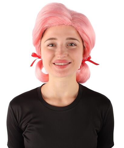 Adult Women’s Island Sitcom Pigtail Wig, Flame-retardant Synthetic Fiber - Brown in Saudi Arabia