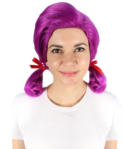 Adult Women’s Island Sitcom Pigtail Wig, Flame-retardant Synthetic Fiber - Brown in Saudi Arabia