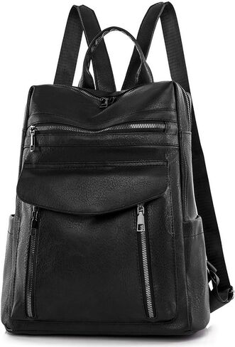 GAEKEAO Backpack Purse for Women PU Leather Anti-theft Backpack Convertible Satchel Bags Travel Shoulder Bag Casual College in Saudi Arabia