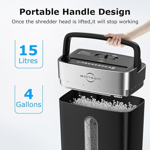 ماكينة تقطيع الورق ذات 10 ورقات متقاطعة من بونسن و50 ورقة تشحيم in Kuwait