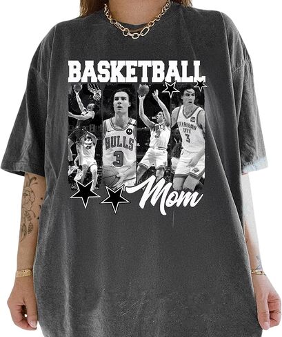 Chillever Custom Basketball Mom Shirt, Personalized Basketball Mama Tshirt, Senior Basket Ball Mama Gifts, Senior Mom Gifts in Saudi Arabia