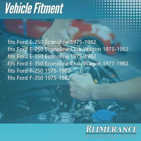 طقم ختم السيارة - قطعة واحدة من استبدال سدادة عمود بيتمان لمعدات التوجيه تناسب Ford E-250 Econoline 7.5L 1975 1976 1977 1978 1979 1980، يناسب Ford E-250 Econoline Club Wagon 6.6L 1980 1981 1982 in Saudi Arabia