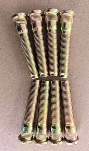 8PCS M14*1.50 Serrated Rear Wheel Stud 610-622 15.8mm Knurl, 77.7mm UHL Length Replacement for 2017-2025 Ford F-250 Super Duty, F-350 Super Duty SRW Model in Saudi Arabia