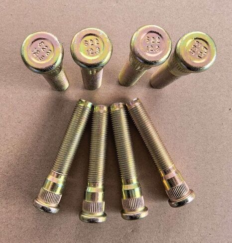 8PCS M14*1.50 Serrated Rear Wheel Stud 610-622 15.8mm Knurl, 77.7mm UHL Length Replacement for 2017-2025 Ford F-250 Super Duty, F-350 Super Duty SRW Model in Saudi Arabia