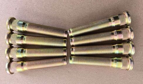 8PCS M14*1.50 Serrated Rear Wheel Stud 610-622 15.8mm Knurl, 77.7mm UHL Length Replacement for 2017-2025 Ford F-250 Super Duty, F-350 Super Duty SRW Model in Saudi Arabia