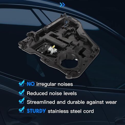 751-273 AMCCM Rear Right Passenger Side Power Window Regulator W/Motor Replacement for 2007 2008 2009 2010 2011 for Dodge for Nitro in Kuwait