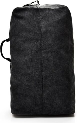 FANDARE Canvas Bucket Bag for Women Men Large Capacity Travel Backpack Retro Street Fashion Carryall Backpack Military Green B L in Saudi Arabia