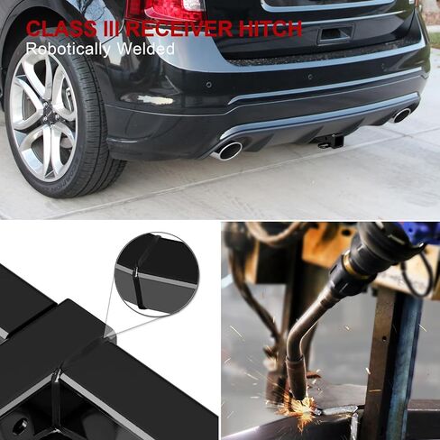 جهاز استقبال وصلة القطر الخلفي APS، وصلة وصلة مقطورة من الفئة 3 متوافقة مع Ford Edge Lincoln MKX 2007-2015 in Kuwait