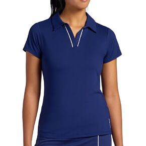 Head Women's Breakpoint Piping Polo, Slim Fit, Stretch Midweight Material, Moisture-Wicking in Kuwait