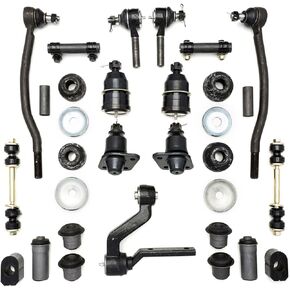 Front End Suspension Rebuild Kit Compatible with 1961-1965 Lincoln Continental OEM Spec Replacements (24 Piece Kit) in Saudi Arabia