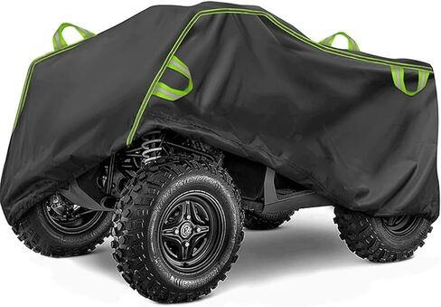 Heavy Duty ATV Cover for Can-am Outlander 700 2023-2025, Water Resistant, All-Weather Protection 4 Wheeler Covers, Elastic Hem for Secure Fit, Outdoor Storage,B Green in Saudi Arabia