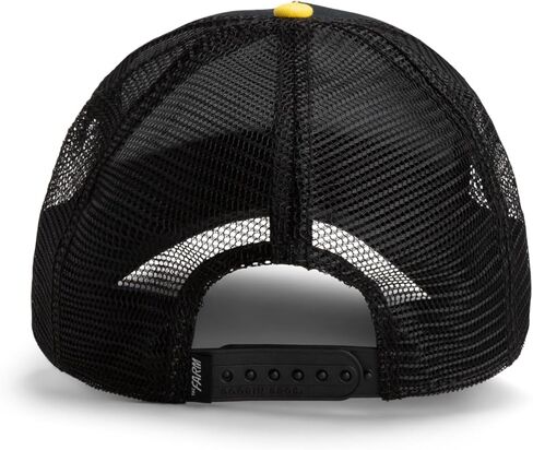 قبعة Goorin The Puff Puff Fish Trucker، سوداء، مقاس واحد، للجنسين in Saudi Arabia