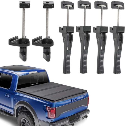 G-PLUS Universal Rear/Front Clamp Cover Hard Canopy Replacement Parts Compatible with Ford/Chevrolet/Toyota/Nissan/Jeep/RAM and so on Hard Tri-Fold Tonneau Cover TSHP01 in Saudi Arabia