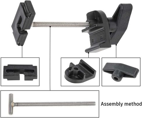 G-PLUS Universal Rear/Front Clamp Cover Hard Canopy Replacement Parts Compatible with Ford/Chevrolet/Toyota/Nissan/Jeep/RAM and so on Hard Tri-Fold Tonneau Cover TSHP01 in Saudi Arabia