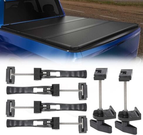G-PLUS Universal Rear/Front Clamp Cover Hard Canopy Replacement Parts Compatible with Ford/Chevrolet/Toyota/Nissan/Jeep/RAM and so on Hard Tri-Fold Tonneau Cover TSHP01 in Saudi Arabia