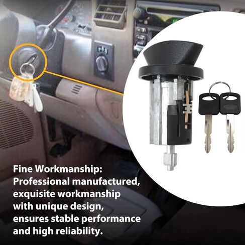 924-724 مفتاح إشعال قفل اسطوانة بهلوان 2 مفاتيح لـ 1998-2001 مازدا B2500 in Kuwait