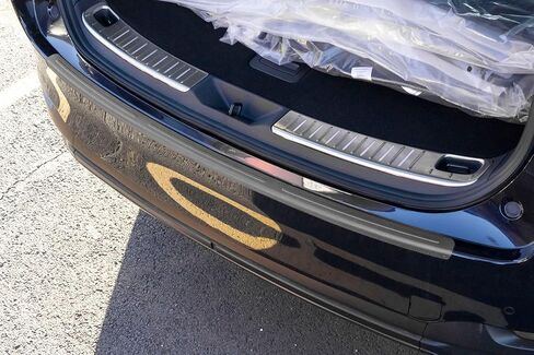 WeatherTech مخصص BumperTopper لمازدا CX-70 PHEV، CX-70 واقي الصدمات الخلفي (BP0160)، أسود in Saudi Arabia