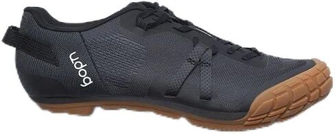 uDog Distanza Gravel Cycling Shoes - SPD Compatible with Protective Rubber Outsole, Off-Road MTB Shoes for Trail and Bikepacking (Carbon Cinder Black, Unisex) in Saudi Arabia