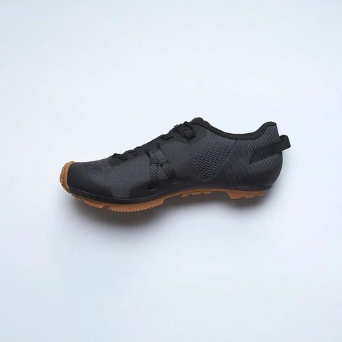 uDog Distanza Gravel Cycling Shoes - SPD Compatible with Protective Rubber Outsole, Off-Road MTB Shoes for Trail and Bikepacking (Carbon Cinder Black, Unisex) in Saudi Arabia