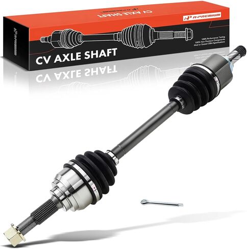 مجموعة عمود المحور A-Premium CV متوافقة مع Nissan Versa 2007-2012، Cube 2009-2014، Tiida 2007-2014، ناقل حركة يدوي 1.8 لتر، جانب الراكب الأمامي الأيمن in Saudi Arabia