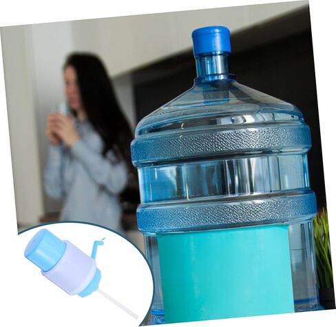 POPETPOP Manual Water Pump for Drinking Fountain Hand Press Pump for Water Dispenser Abs Material Home Office Camping Supplies in Saudi Arabia