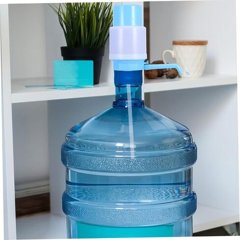 POPETPOP Manual Water Pump for Drinking Fountain Hand Press Pump for Water Dispenser Abs Material Home Office Camping Supplies in Saudi Arabia