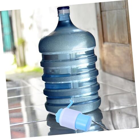 POPETPOP Manual Water Pump for Drinking Fountain Hand Press Pump for Water Dispenser Abs Material Home Office Camping Supplies in Saudi Arabia