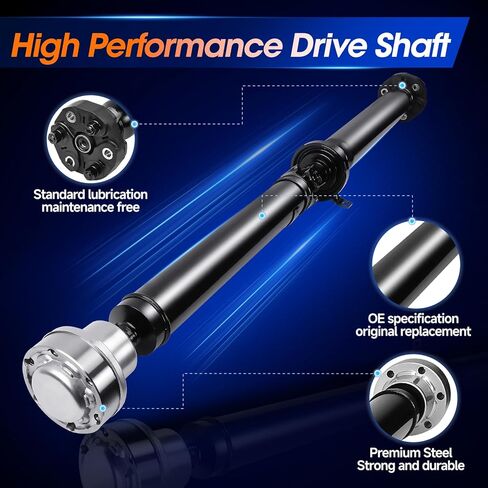946-982 Rear Drive Shaft Prop Shaft Driveshaft Assembly Fit for BMW E53 X5 2004 2005 2006, AWD, OE 26107529661, 26107549305 in Saudi Arabia