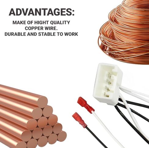 4 PCS Car Door Speaker Wiring Harness 72-5602 Audio Speaker Wire Cable Compatible with Ford Focus F-150 F-250 EcoSport Mazda 3 CX-5 CX-9 Speakers Adapter Connector Plug for Car Speaker in Kuwait