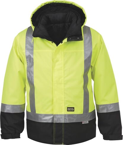 سترة Gravel Gear Hi-Vis 4 في 1 - ليموني، الفئة 3 (L) in Saudi Arabia