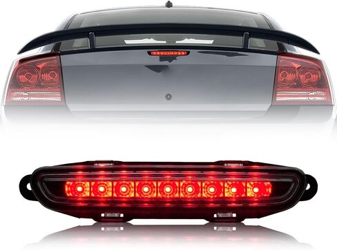 Third Brake Light for 2006-2010 Dodge Charger Accessories, High Mount Rear Brake Lights Assembly for 2006-2010 Dodge Charger, Waterproof Rear Cab Center Tail Lights in Kuwait