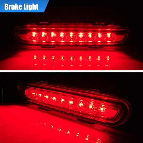 Third Brake Light for 2006-2010 Dodge Charger Accessories, High Mount Rear Brake Lights Assembly for 2006-2010 Dodge Charger, Waterproof Rear Cab Center Tail Lights in Kuwait