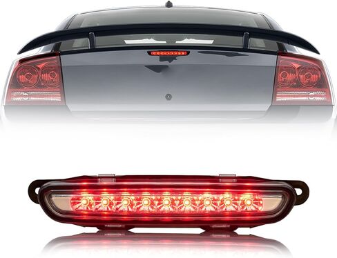 Third Brake Light for 2006-2010 Dodge Charger Accessories, High Mount Rear Brake Lights Assembly for 2006-2010 Dodge Charger, Waterproof Rear Cab Center Tail Lights in Kuwait