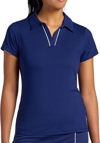 Head Women's Breakpoint Piping Polo, Slim Fit, Stretch Midweight Material, Moisture-Wicking in Saudi Arabia