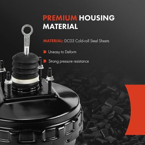 A-Premium Vacuum Power Brake Booster Compatible with Select Ford & Mercury Models - Escape 2004-2007, Mariner 2005-2007 - Replace # 5L8Z2002AA, 6L8Z2002A in Kuwait