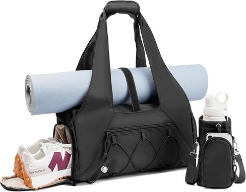 Handbag for Women Yoga Bag Large Capacity Yoga Pad Buckle with Shoe Compartment Water Bottle Sports Gym Bag Travel in Saudi Arabia