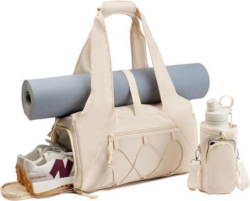 Handbag for Women Yoga Bag Large Capacity Yoga Pad Buckle with Shoe Compartment Water Bottle Sports Gym Bag Travel in Saudi Arabia