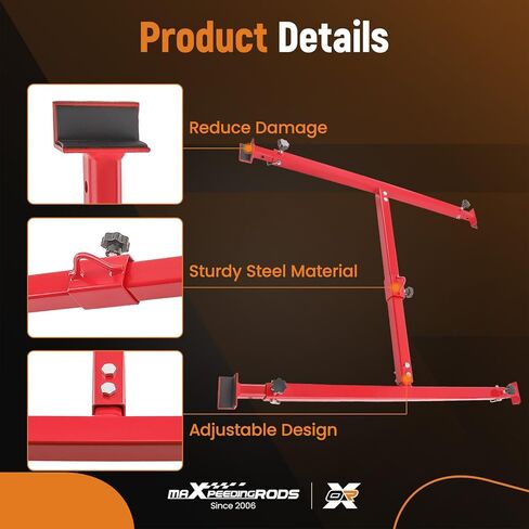 Maxpeedingros Truck Bed Lifter Box Lift Adjustable Trucks Box Bed Lift 36 3/4 to 65 5/16 in for Pickup Truck 800LB Capacity in Saudi Arabia