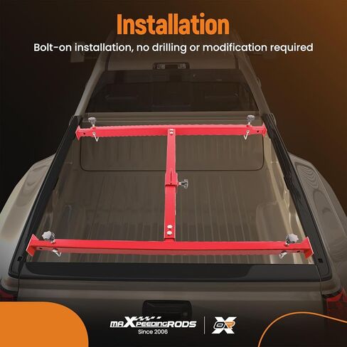 Maxpeedingros Truck Bed Lifter Box Lift Adjustable Trucks Box Bed Lift 36 3/4 to 65 5/16 in for Pickup Truck 800LB Capacity in Saudi Arabia