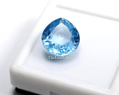 10.45 Ct Natural Brazilian Aquamarine | Pear Cut Loose Gemstone for Ring, Necklace, Bracelet & Jewelry Making in Saudi Arabia