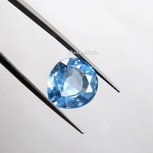 10.45 Ct Natural Brazilian Aquamarine | Pear Cut Loose Gemstone for Ring, Necklace, Bracelet & Jewelry Making in Saudi Arabia