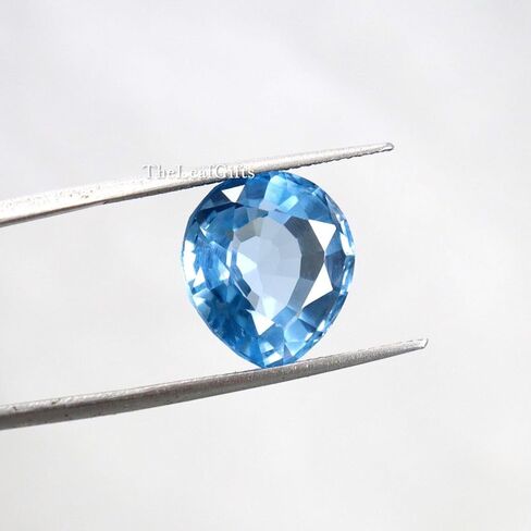 10.45 Ct Natural Brazilian Aquamarine | Pear Cut Loose Gemstone for Ring, Necklace, Bracelet & Jewelry Making in Saudi Arabia